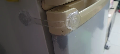 Children's Safety Lock - Protection Lock for Drawers, Cabinets, and Refrigerator Doors photo review