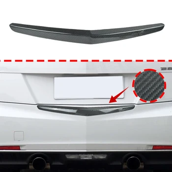 Accessori esterni per auto copertura Trim per bagagliaio in vera fibra di carbonio per Cadillac ATS ATSL ATSV