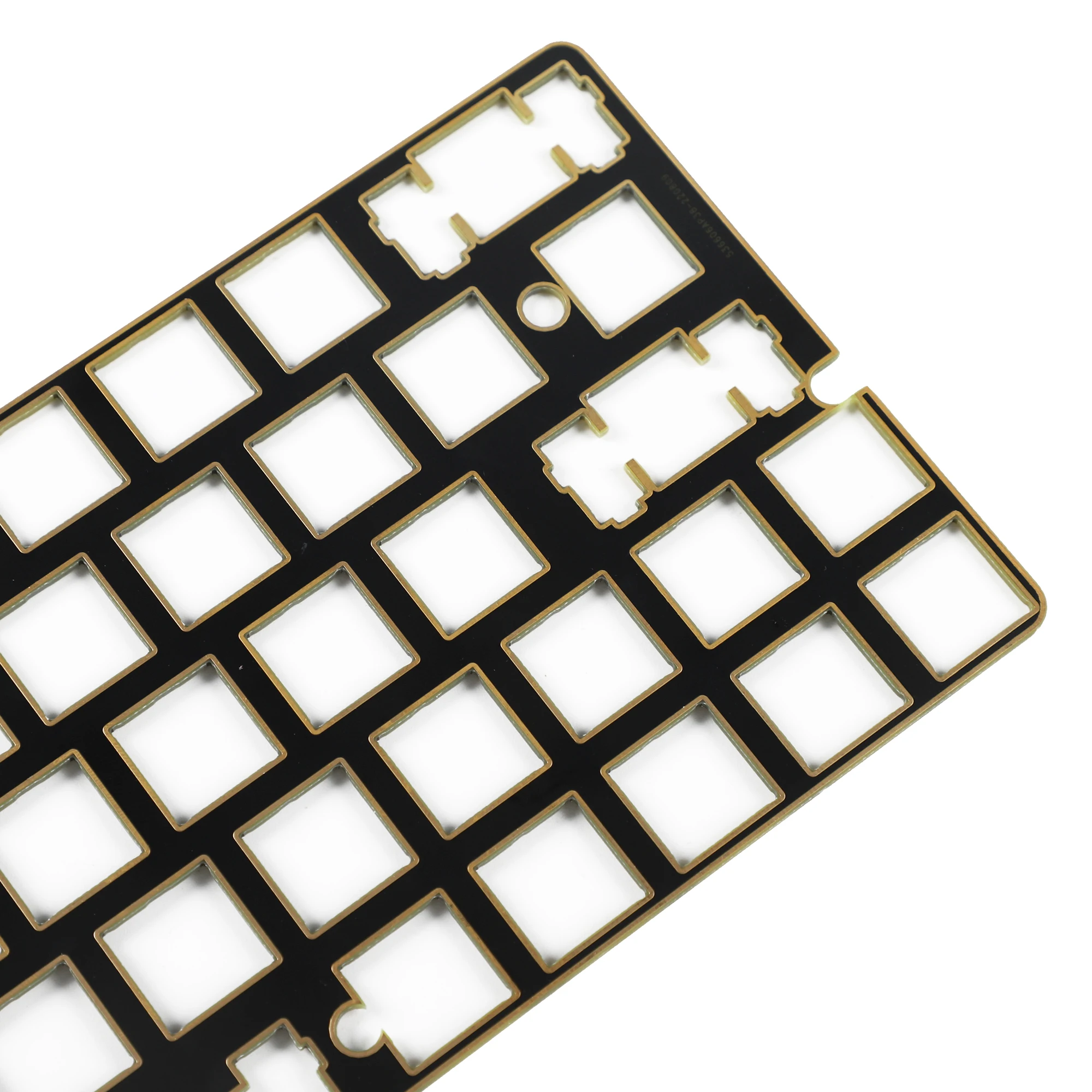 GK64 FR4 플레이트 포지셔닝 보드, 플레이트 장착 스태빌라이저, GH60, XD64, GK64, Gk64x, GK64xs 용