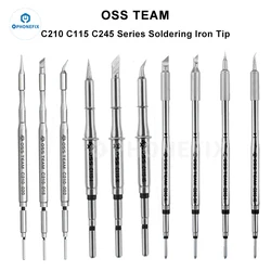 OSS C115 C210 T245 Soldering Iron Tips Universal T245 T210 T115 Soldering Station Compatible JBC SUGUN Maant GVM Handle Iron Tip