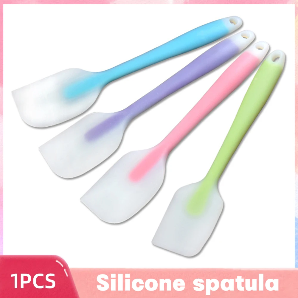 Butter Mixer silicone spatula dough scraper cream spatula cake scraper cake spatula Cake Brush Cake Cream Butter Spatula Baking Pastry Tools Silicone Pastry Spatula Mixing Batter Scraper