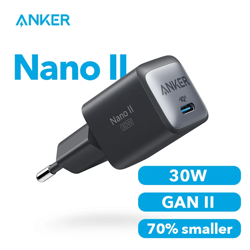 Anker Portable Charger Usb C 30w 711 Charger Tpye C Fast Charger For