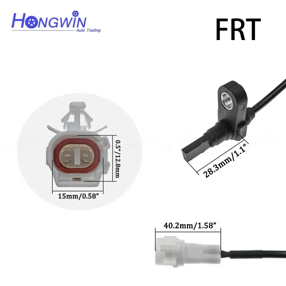 Genuine No.: 8954252030 89543-52030 ABS Wheel Speed Sensor Fits
