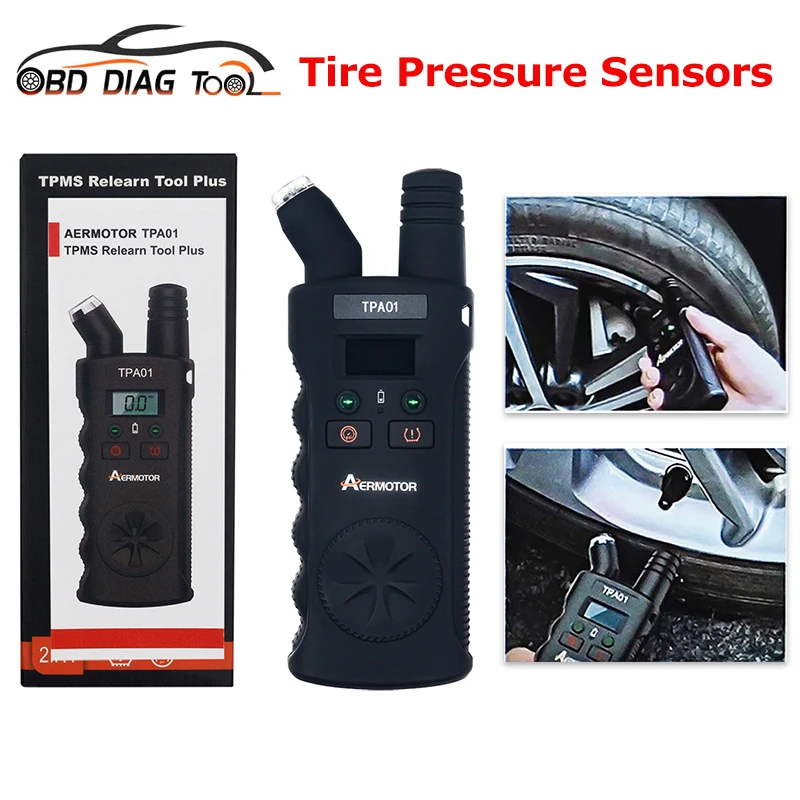 Newest TPA01 Auto TPMS Tire Pressure Sensor Car Tyre Air Pressure Gauge