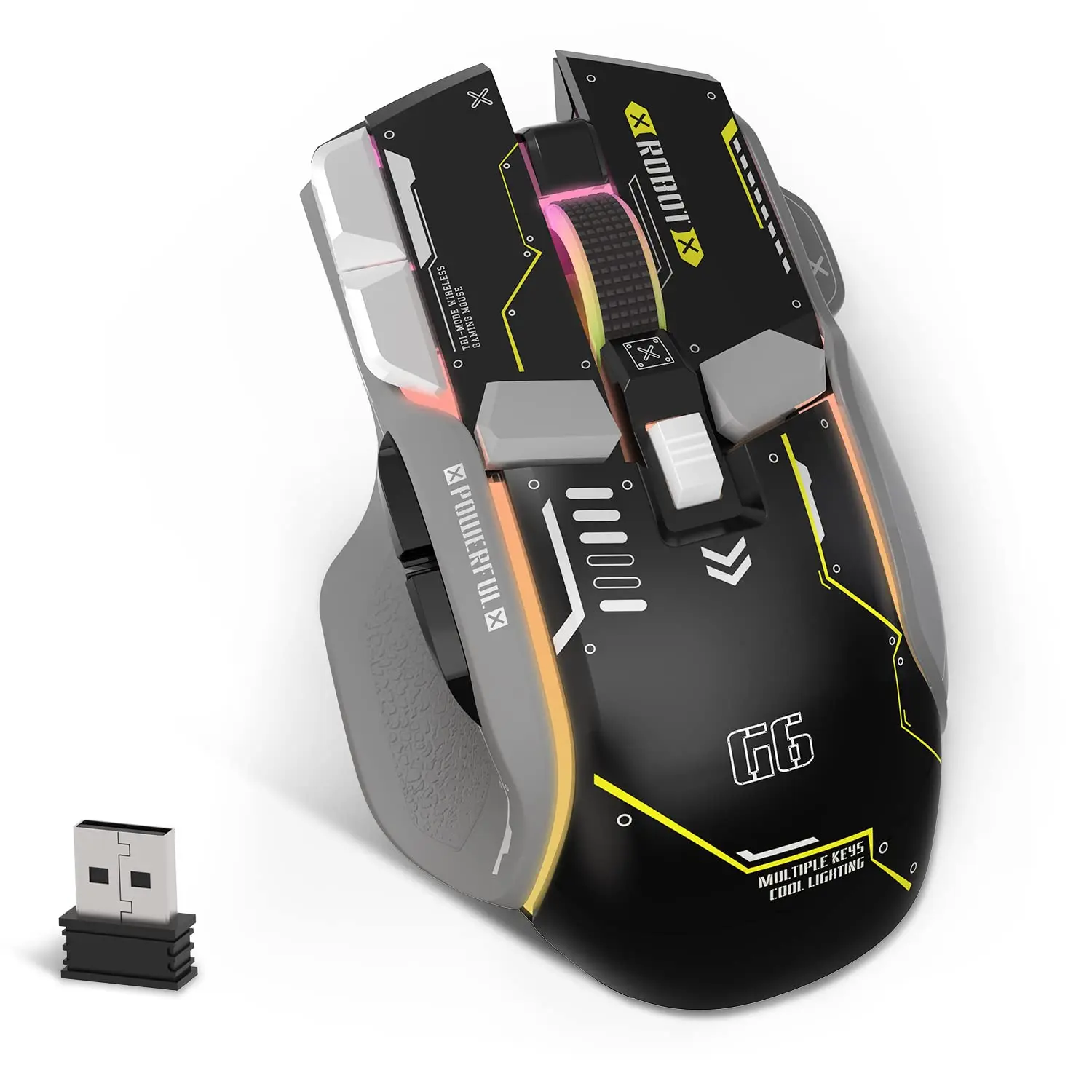 Mouse sem fio Gaming Mouse Wired Computer