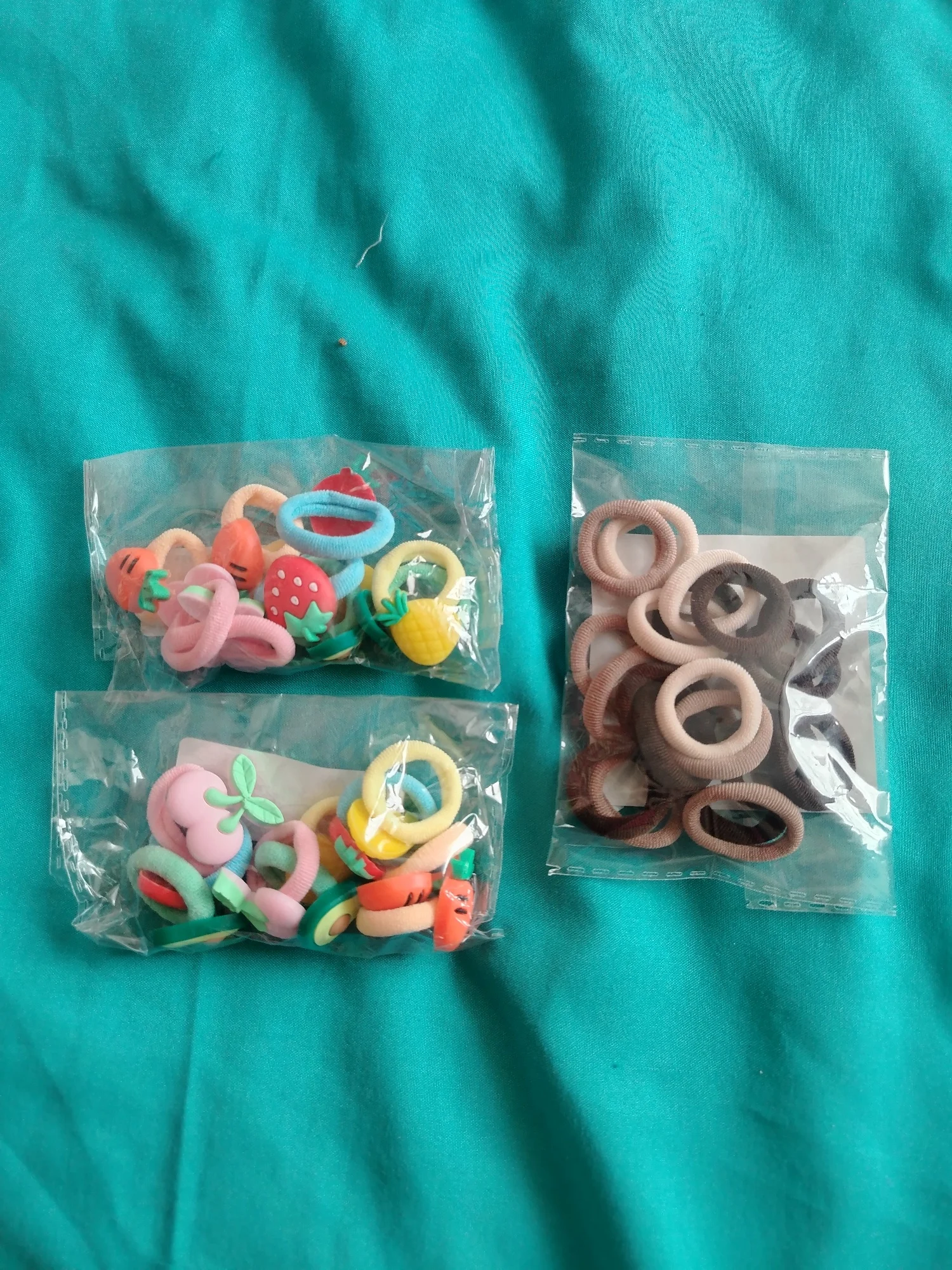 Cute Cartoon Elastic Hair Bands photo review