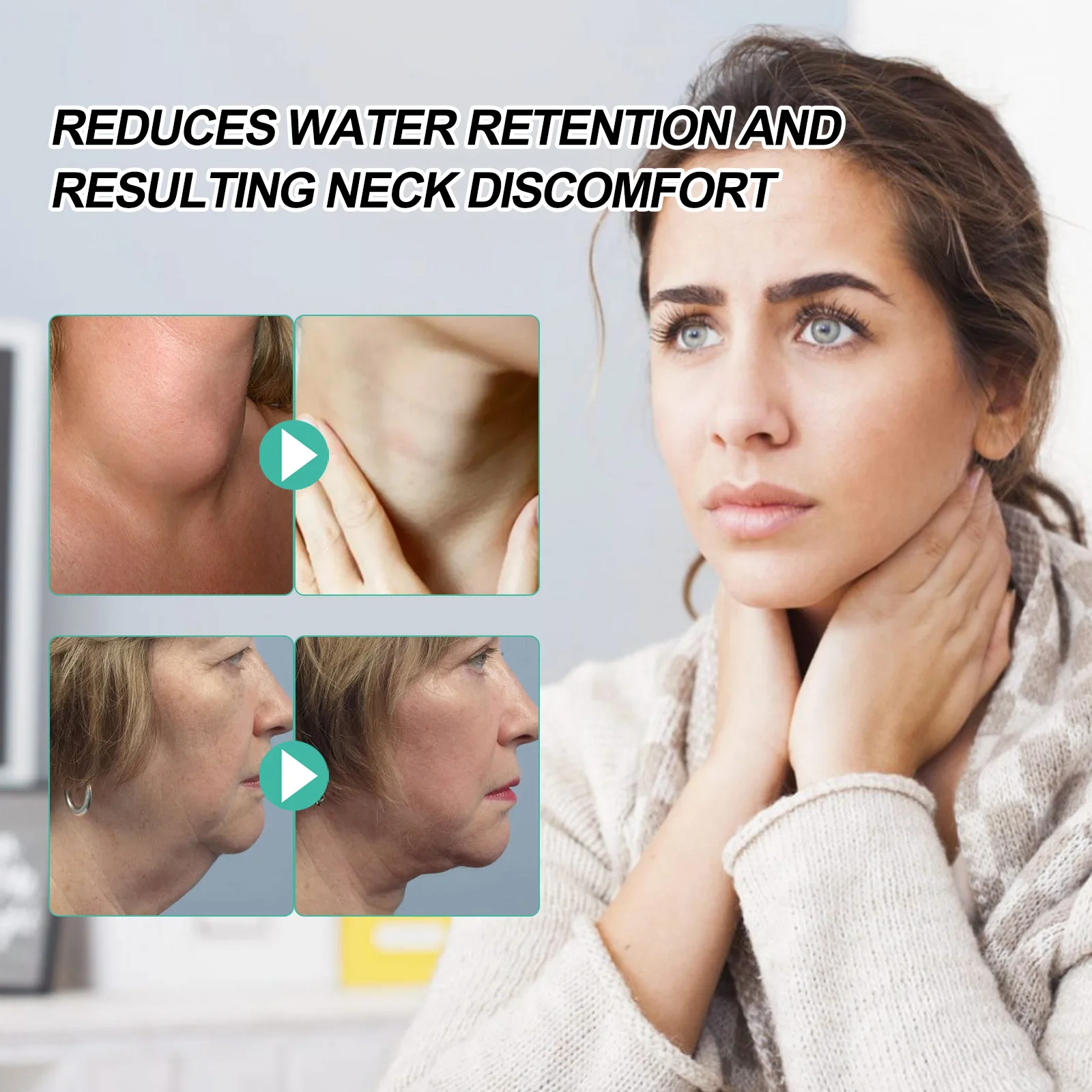 Lymph Node Removal Cream Thyroid Gland Treatment Thyroiditis Pain Relief Cure Sore Throat Anti Swelling Lymphatic Detox Roller