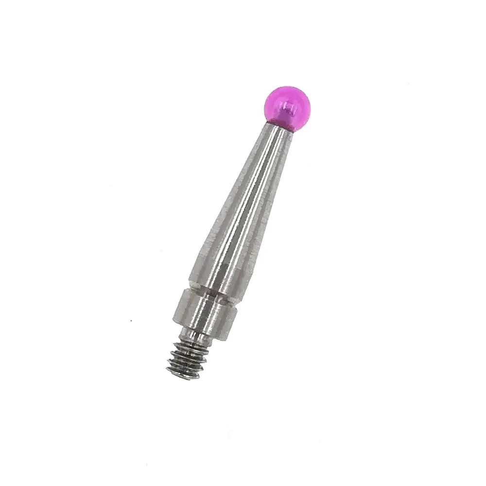 Contact Points for Dial Test Indicator 2mm Diameter Ruby Ball 12.8mm Long M1.6 Thread Mitutoyo 21CZA212 (M1.6*D2.0*L12.8)