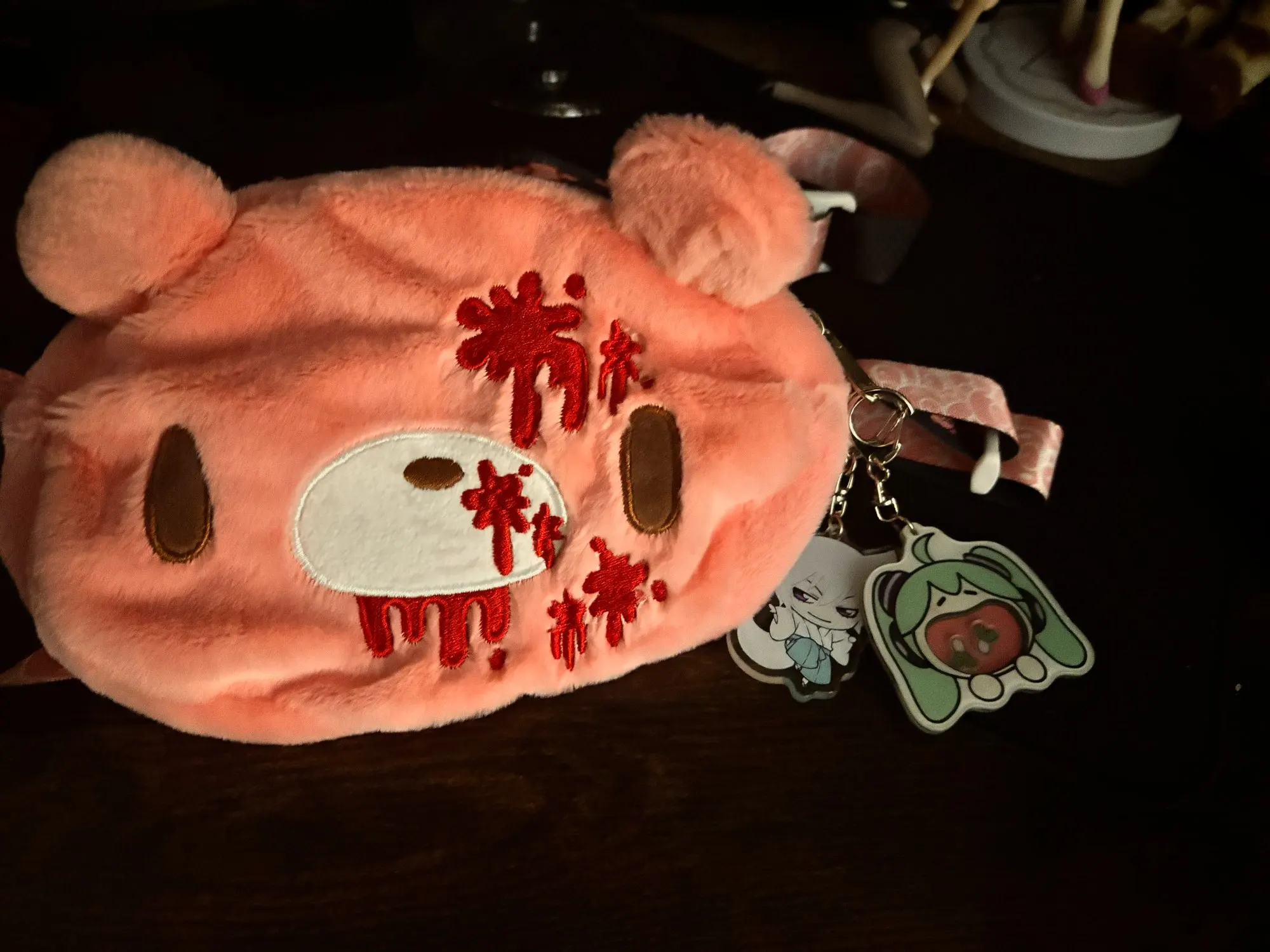 Gloomy Bear Plush Bag - Cutecore Aesthetic photo review