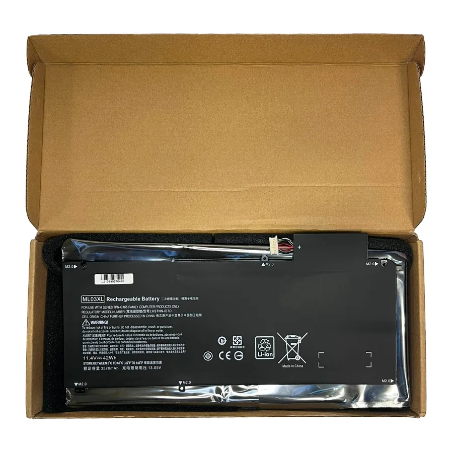 Batería Ml03xl De 42 Wh Hstnn-ib7d Para X2