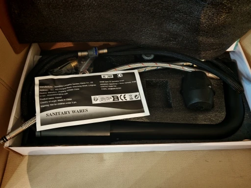 Black Pull Out Kitchen Sink Faucet with Dual Spray Nozzle photo review