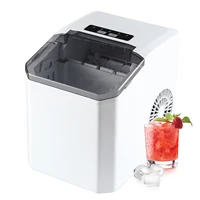 Machine à glaçons professionnelle portable mini entièrement automatique en forme de balle, 12 kg/24h, 6 minutes/9 glaçons 7
