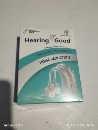Rechargeable Dolphin USB Hearing Aid Behind the Ear Sound Amplifier Elderly Noise Cancelling Deaf Care
