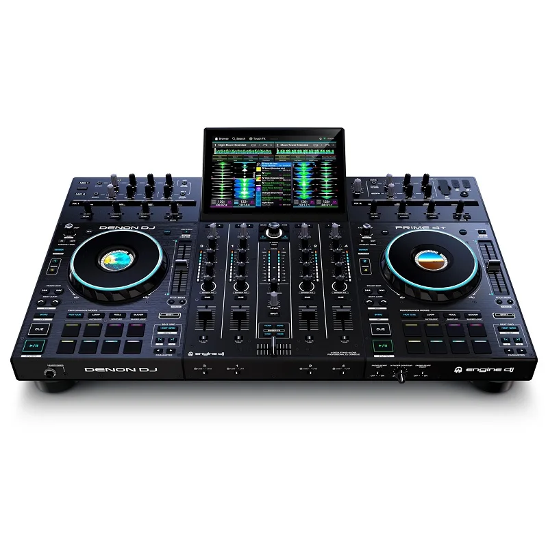 

Автономный DJ-контроллер и микшер Denon DJ PRIME 4 + с 4 деками, сенсорный экран 100%, суперскидка 10,1