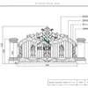 Villa Driveway Wrought Iron Gates Design For Home China Manufacturers Suppliers 2