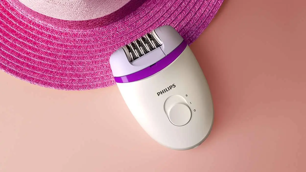Philipps BRE225/05 Satinelle Essential Wired Compact Epilator Effective  Hair Removal System For Purple Legs Takes Feathers at Root - AliExpress
