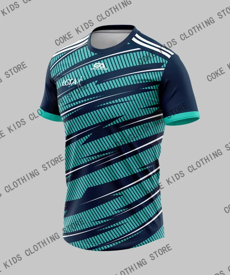 Kids T Shirt Gaa 3d Print Men's And Women's Football Clothing, Training T-Shirt, Tennis Training Tops, Sportswear Fitness Tees
