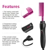GOIPLE Hot Comb Hair Straightener Electric Heating Comb Fast Heating Slick Women Broken Flyaway Hair Wax Stick for Hair Styling 3