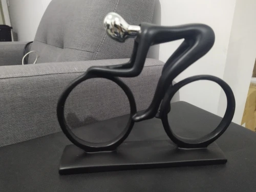 Zen Elegance, Abstract Ceramic Yoga Poses Figurines - Serene Home Studio Décor & Ornaments photo review