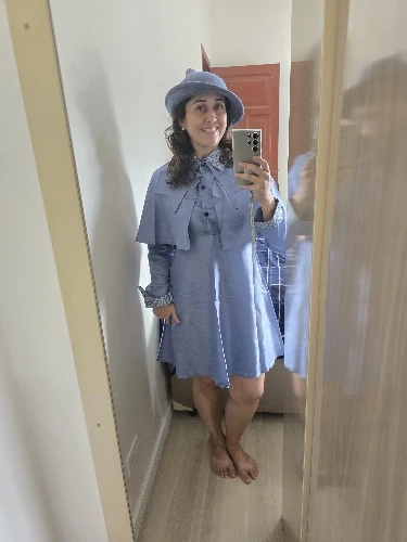 Déguisement magicienne bleue et chapeau - École de magie