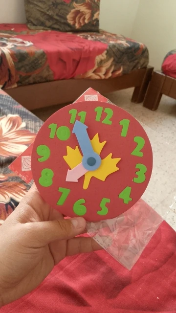 Teaching Kindergarten Manual Diy Eva Clock Early Learning Education Baby Kids Toys Montessori Teaching Aids Math Toys 26 Af2d54bf4e9e845da925ea7b78b3d56d9T