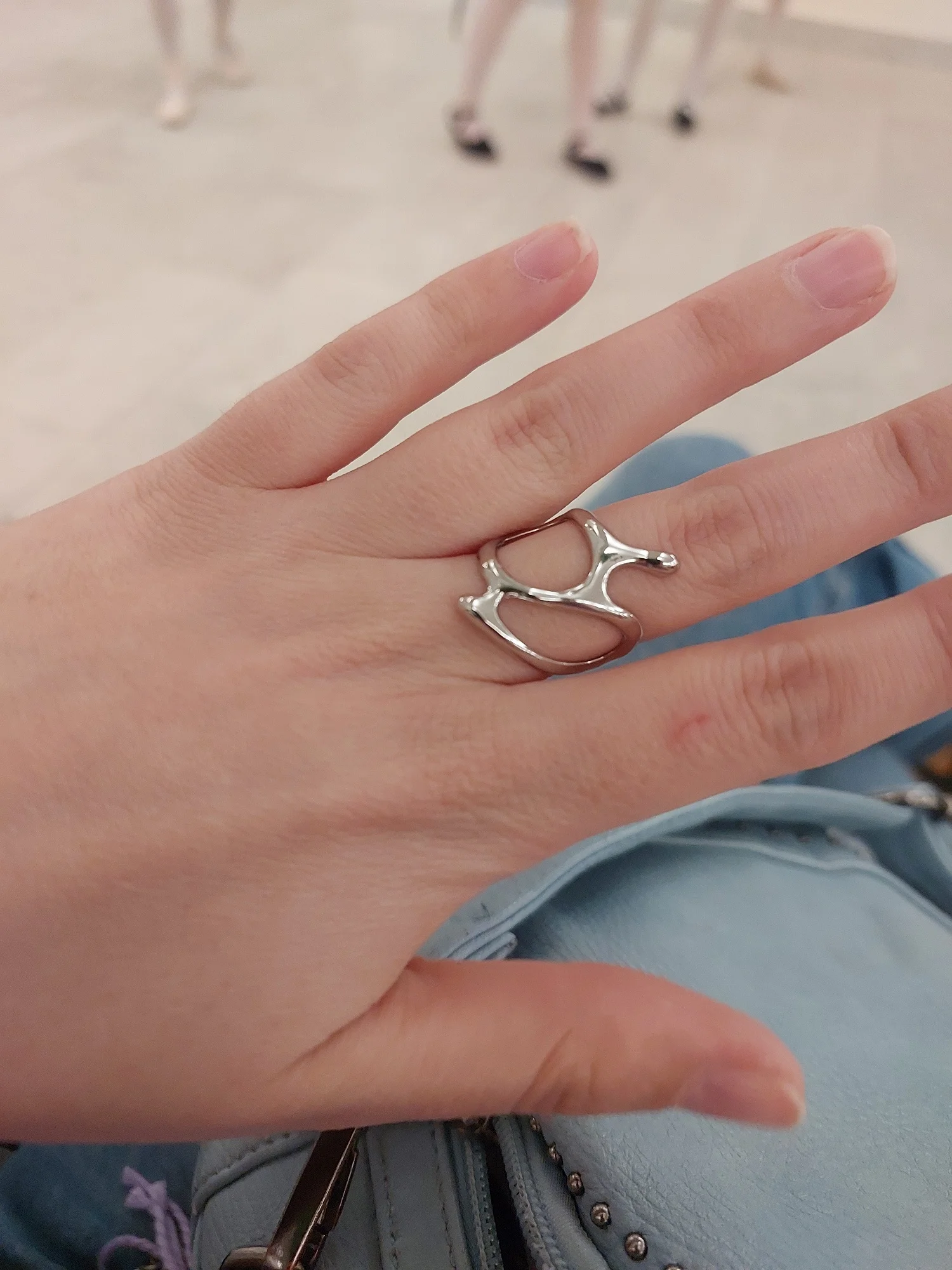 Adjustable Colorful Drip Glaze Ring photo review