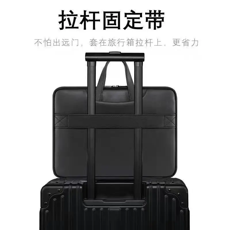 학생용 컴팩트 방수 노트북 가방, 애플 15 인치 맥북 및 화웨이-아이패드 케이스에 적합, 스토리지 포함