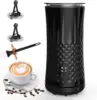 4 in 1 Electric Milk Frother And Steamer  240ml Electric Hot And Cold Milk Frother For Coffee Cappuccino Automatic Milk Frother 1