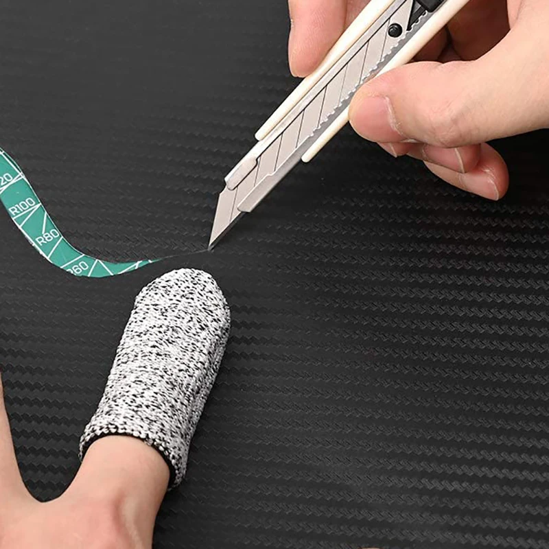 TOFAR 20pcs Anti-cut Finger Sleeve Cover Finger Protector Level 5 Vinyl Car Wrap Window Tint Film Cut Safety Fingertip Gloves