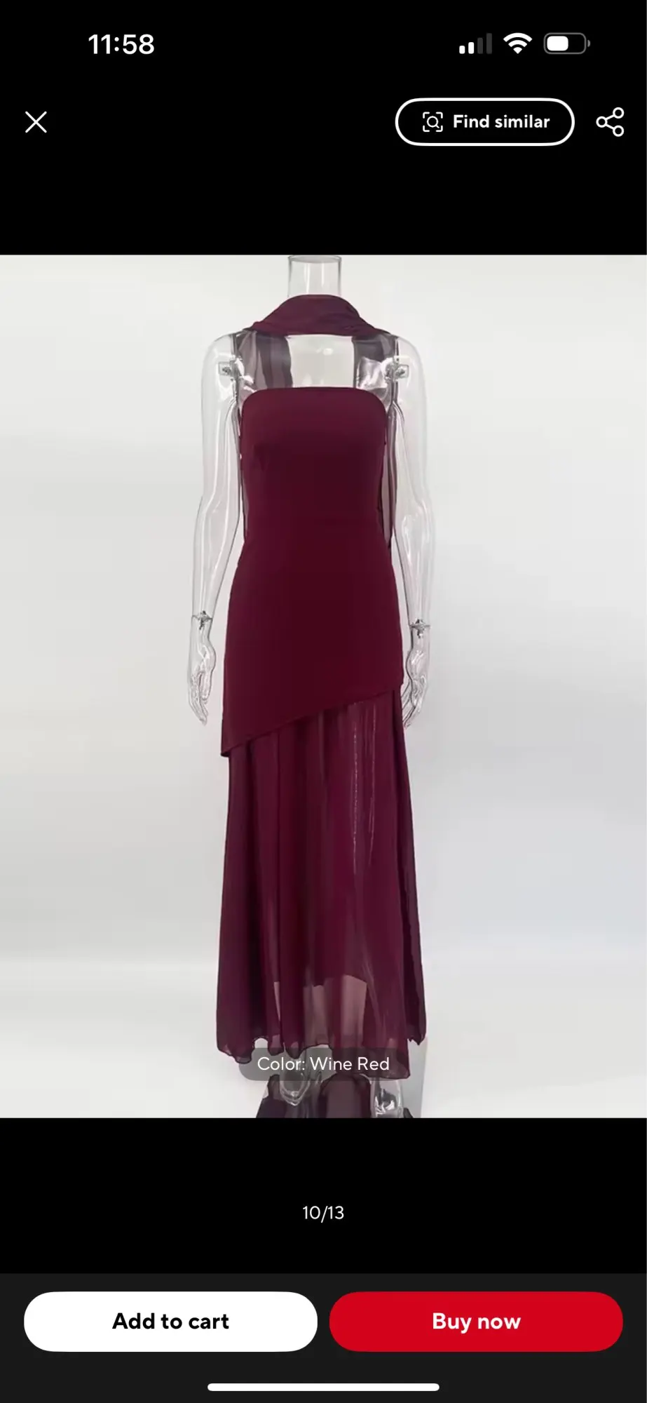 Elegant Strapless Long Dress with Slit for Beach Elegance photo review