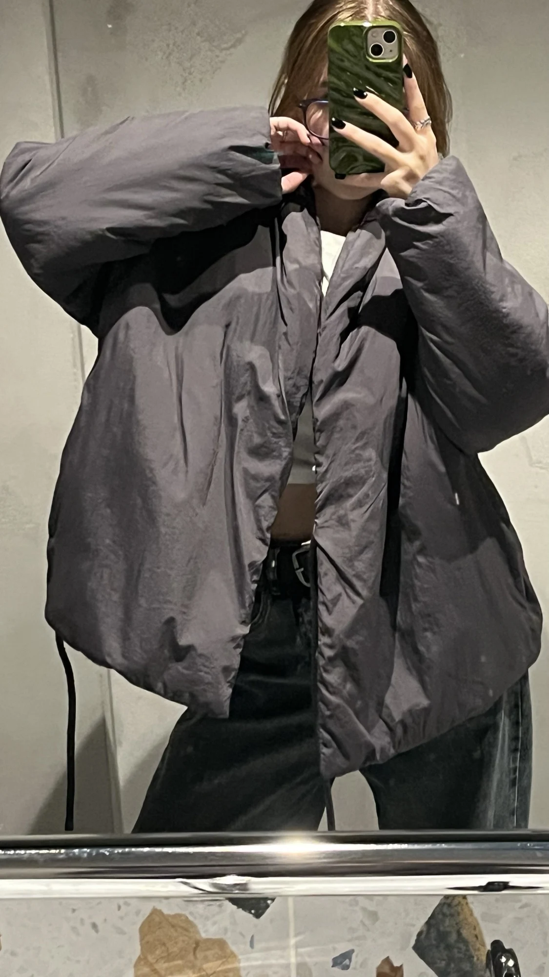 Women's Retro Side Tie Cotton Jacket - 2024 Fall/Winter Casual Lapel Coat photo review