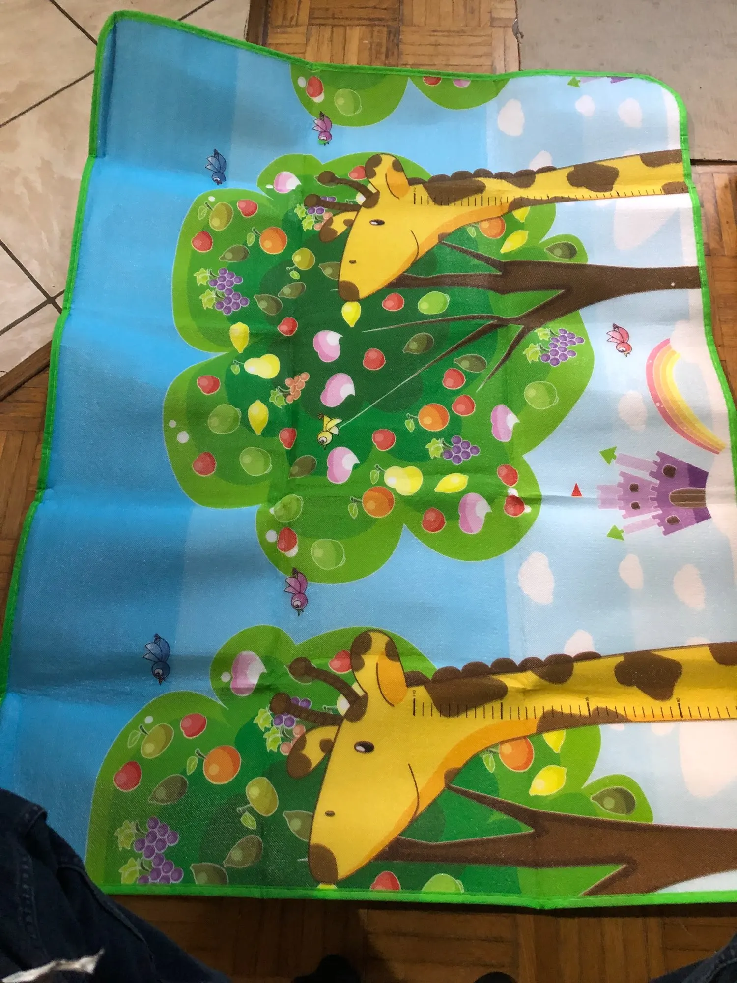 120*90cm Baby Play Mat EPE Activity Gym Kids Crawling Mats Carpet Baby Game Carpet photo review