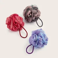 Shower Mesh Sponge Bath Puffs Bubble Ball Exfoliating Bath Sponge Body Scrubber Soft Cleanser Skin Scrub Bathroom Accessories 1