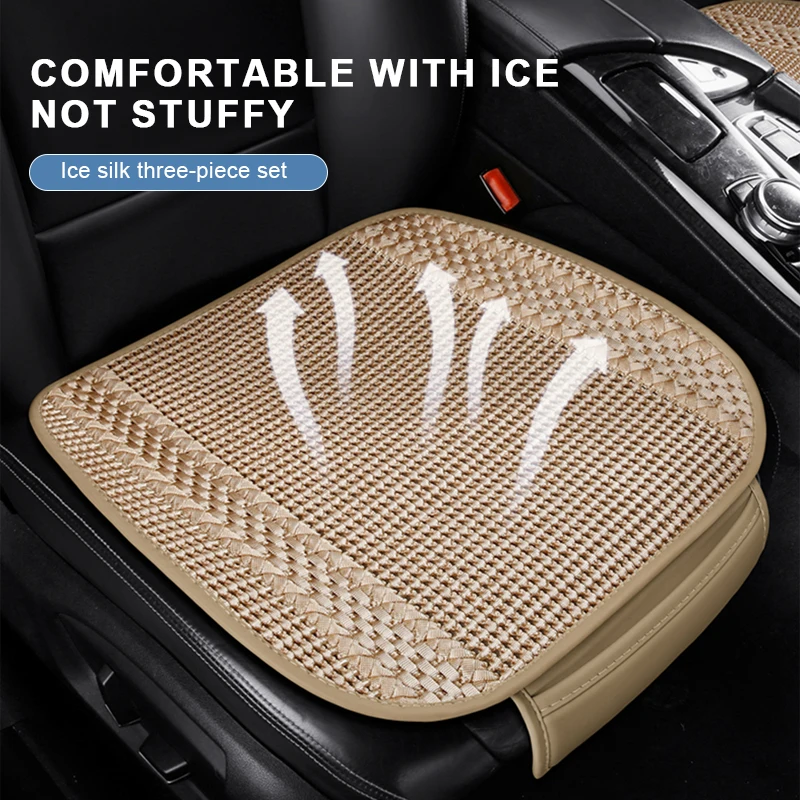 Breathable Ice Silk Car Seat Cover for Sedan Suv