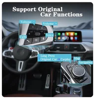 Wireless CarPlay Android Auto Decoder For BMW NBT EVO X5 F15 F85 G05 X6 F16 F86 G06 X1 F48 F49 With BT MirrorLink AUX Car Module 5