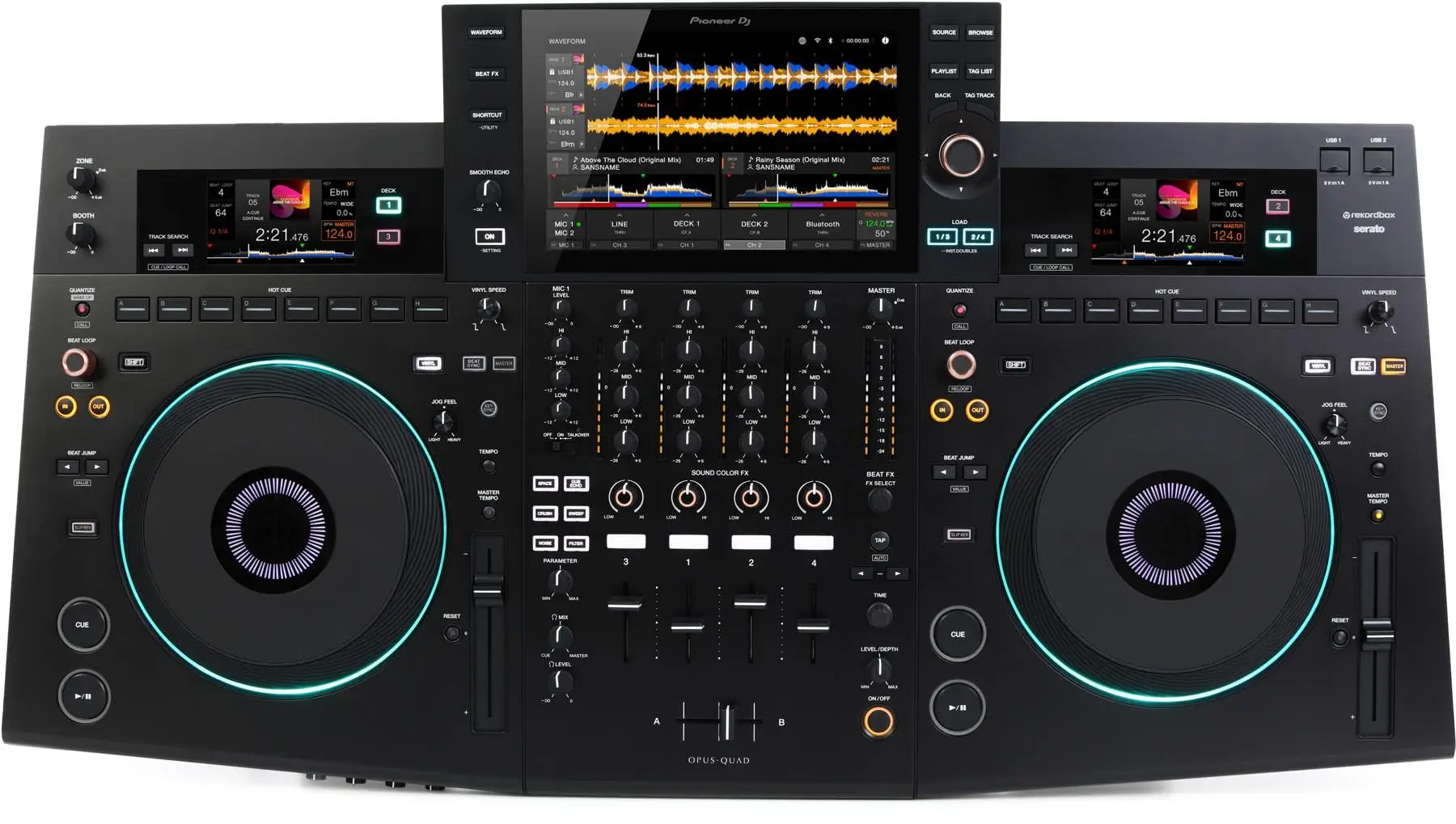

Оригинальная новая четырехканальная DJ-система Pioneer DJ OPUS-QUAD