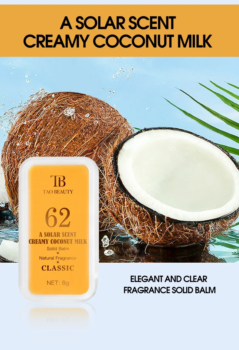 Solid Perfume Set For Women Natural Long Lasting Fragrance Balm_voghion.com