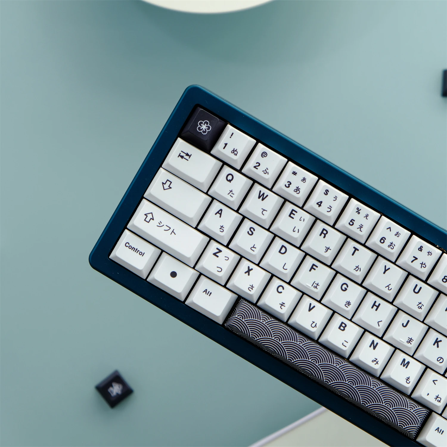 129 chaves gmk remen keycaps japonês kaminarimon