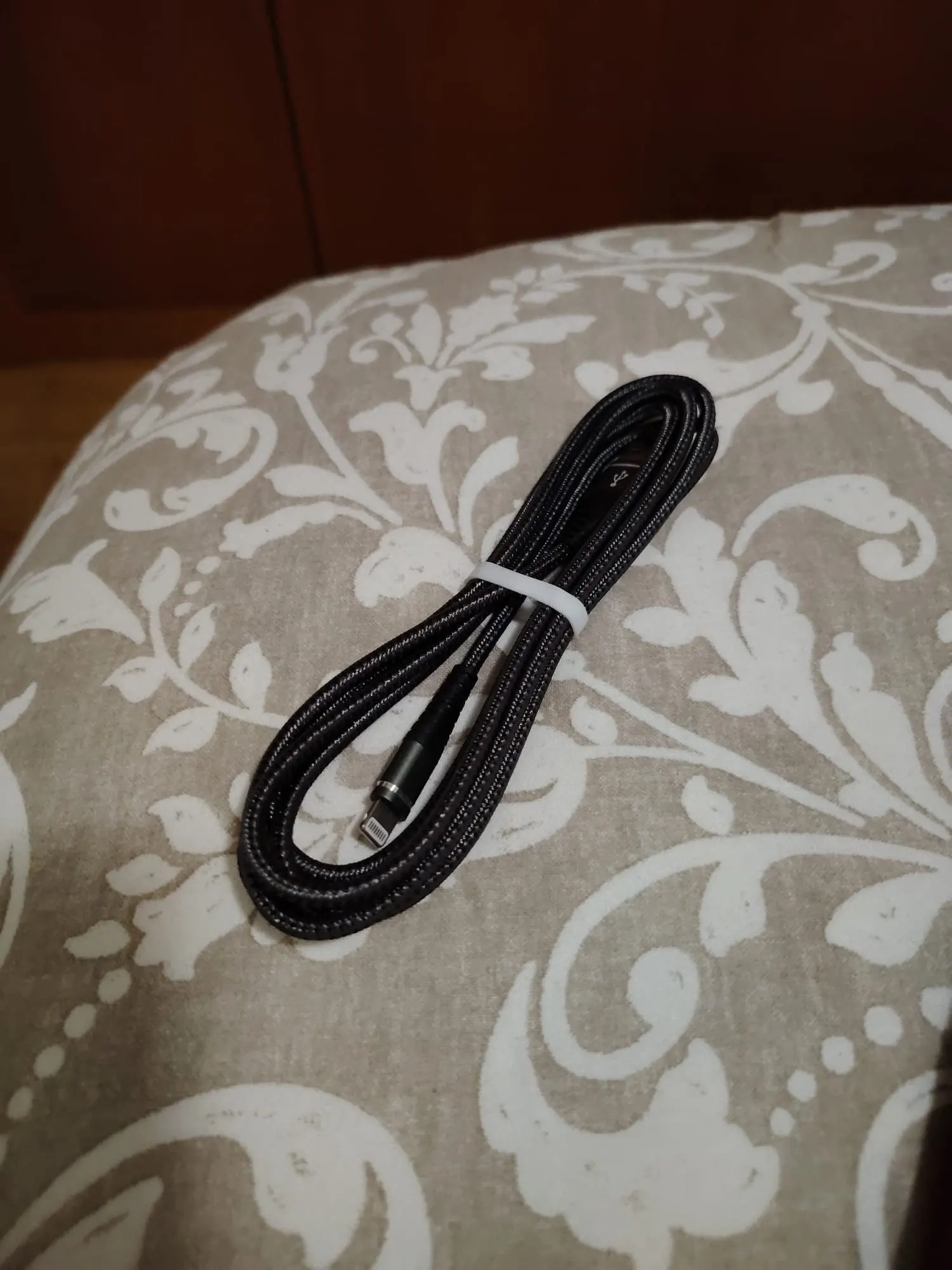 Lightning Cable USB Original Fast Charging Cord for Iphone 14 13 12 11 Pro Max XS X XR 7 8 6 Plus SE Nylon Braided Charger Cord photo review