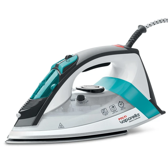 Polti Vaporella Quick & Comfort QC110 Steam iron-Stainless Steel Base, 3  Auto Power Off Position, 2200 W - 1,3 kg - AliExpress