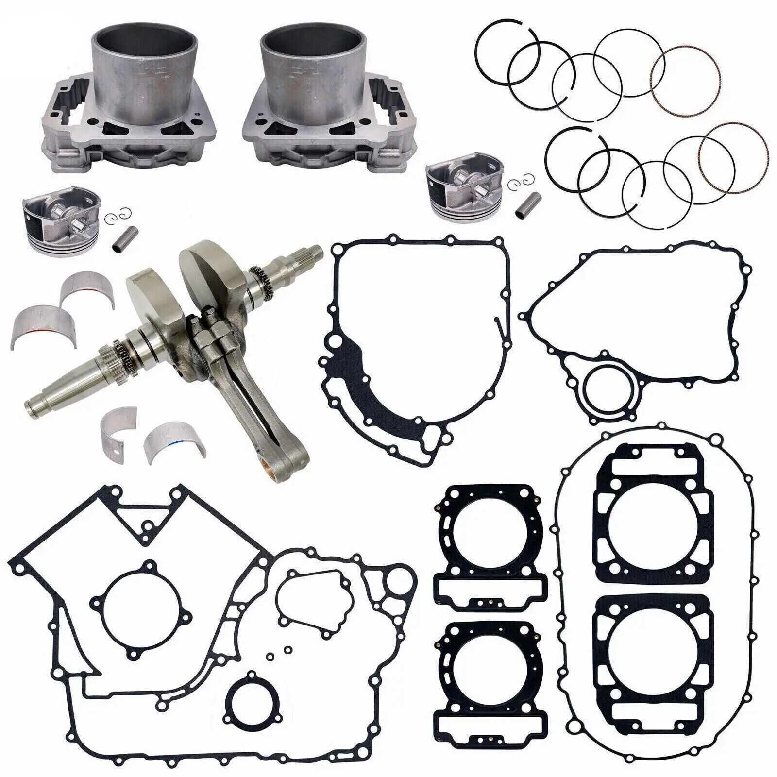 Kit de reparación de reconstrucción de Motor reconstruido para CF, CF800, HO, 550, Z8, ZForce, U8, ATV, UTV, QUAD, GO KART, 0800-041000, 0800-023100