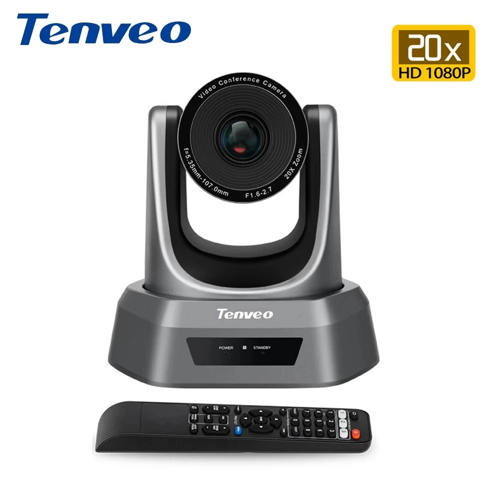 TenveoNV20U2MP20xZoomUSBPTZVideoConferenceCameraHD1080pUSB