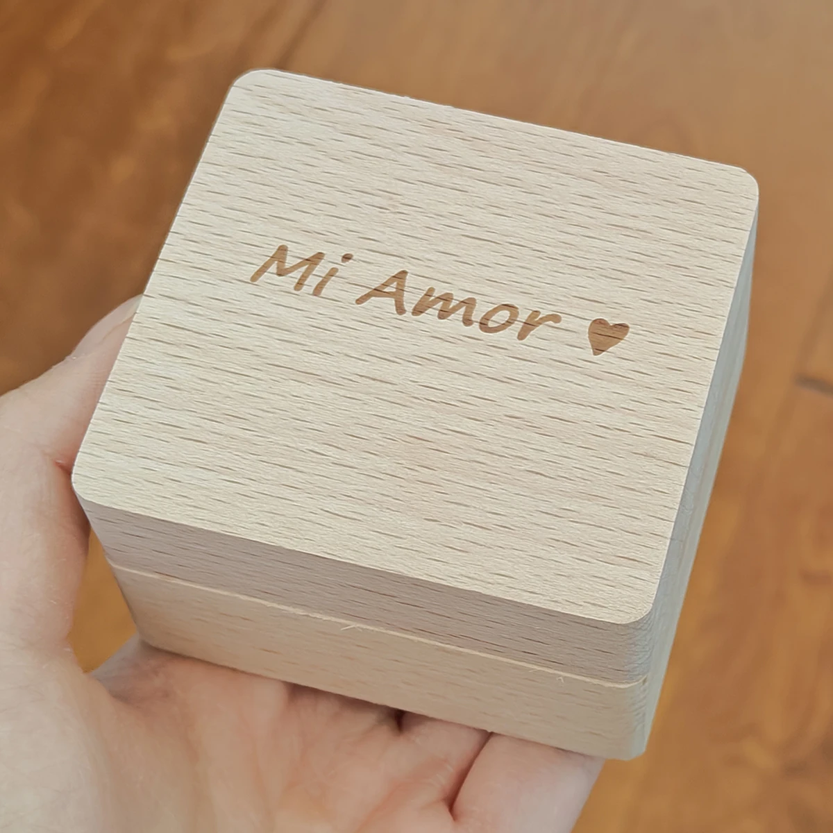 

Mi Amor Customized Photo Music Box, Monthsary, Anninersary, Christmas, Birthday gifts