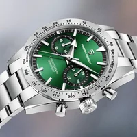 Montre Homme Rétro PAGANI DESIGN 2026, Montre à Quartz avec Affichage de la Lune, Nouvelle Montre Sportive Chronographe AR Saphir VK64, Expédition Locale 1