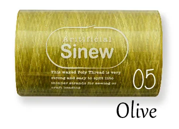 Durable 700ft Artificial SINEW Thread for Crafting & Outdoor Projects