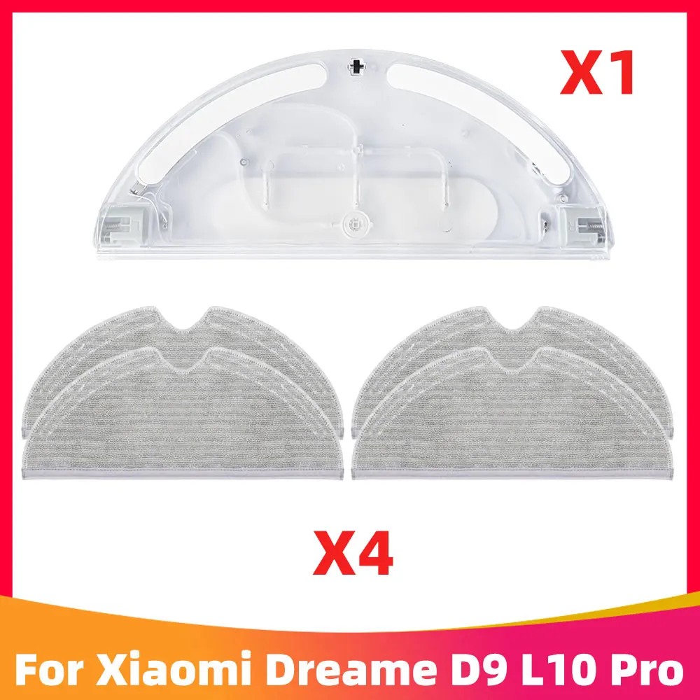 Tanque de Água Mop Rag Compatível para Xiaomi Dreame d9 d9 Pro d9 Max L10 Pro Peças de Reposição