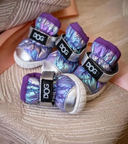 Snow Paws, Warm & Waterproof Dog Shoes for Small to Medium Breeds - Keep Your Pup's Paws Cozy and Safe photo review