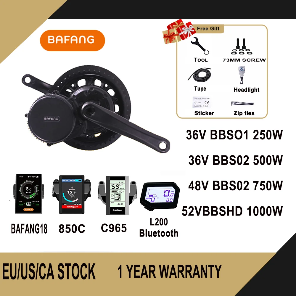 Bafang-Motor-BBSHD-BBS02-BBS01-250W-500W-750W-1000W-52V-48V-36V-8Fun