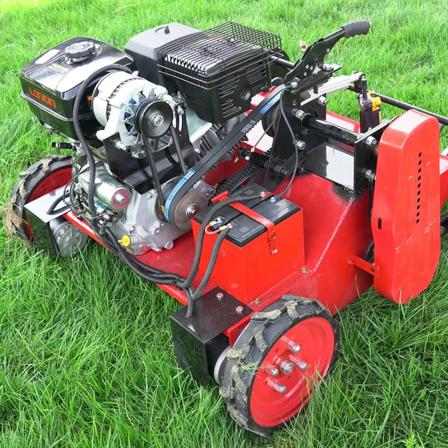 Agricultural special wheeled flail intelligent remote control zeroturn