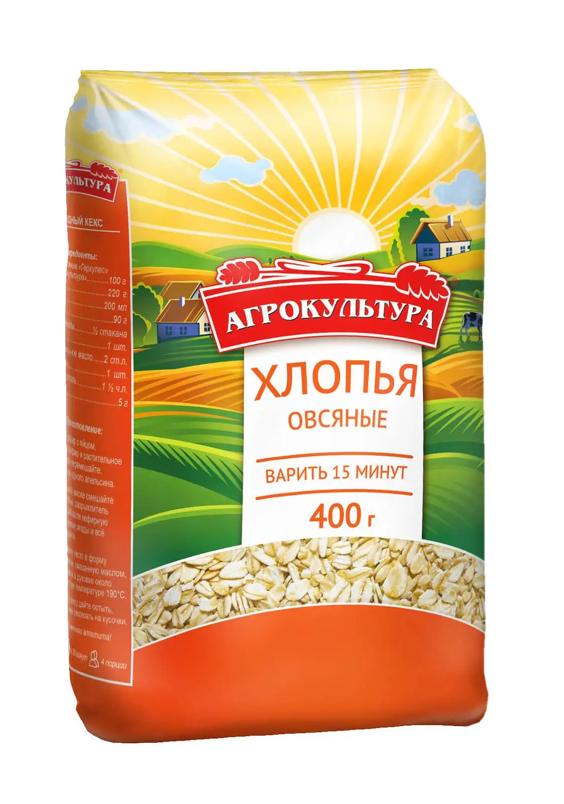 Геркулес овсяные хлопья Агрокультура